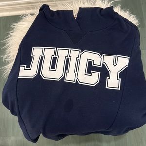 Juicy Couture navy blue hoodie